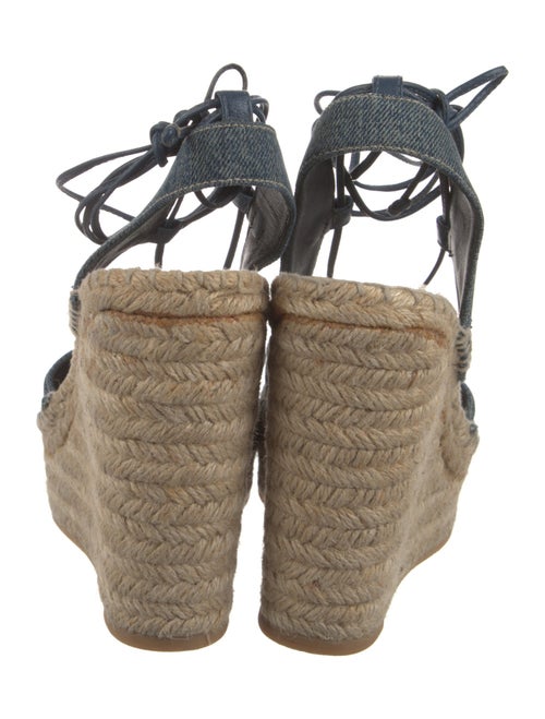 Saint Laurent Denim Espadrilles