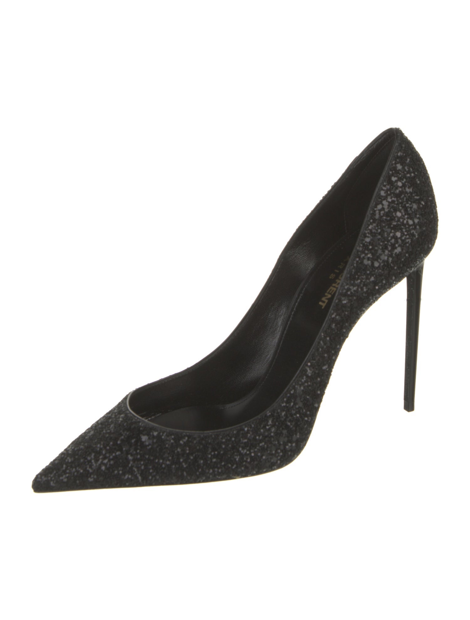 Saint Laurent Glitter Glitter Accents Pumps w/ Tags