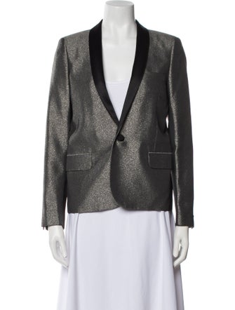 Saint Laurent Printed Blazer