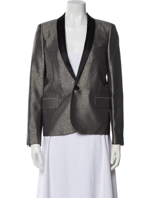 Saint Laurent Printed Blazer