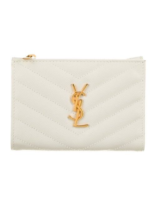 Saint Laurent 2019 Signature Logo Wallet