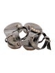 Saint Laurent Leather T-Strap Sandals