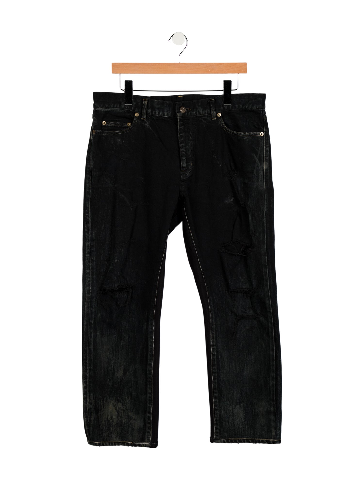 Saint Laurent 2016-2017 Straight-Leg Jeans