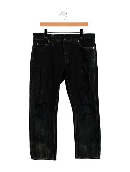 Saint Laurent 2016-2017 Straight-Leg Jeans