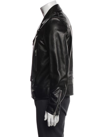 Saint Laurent 2018 Lambskin Moto Jacket