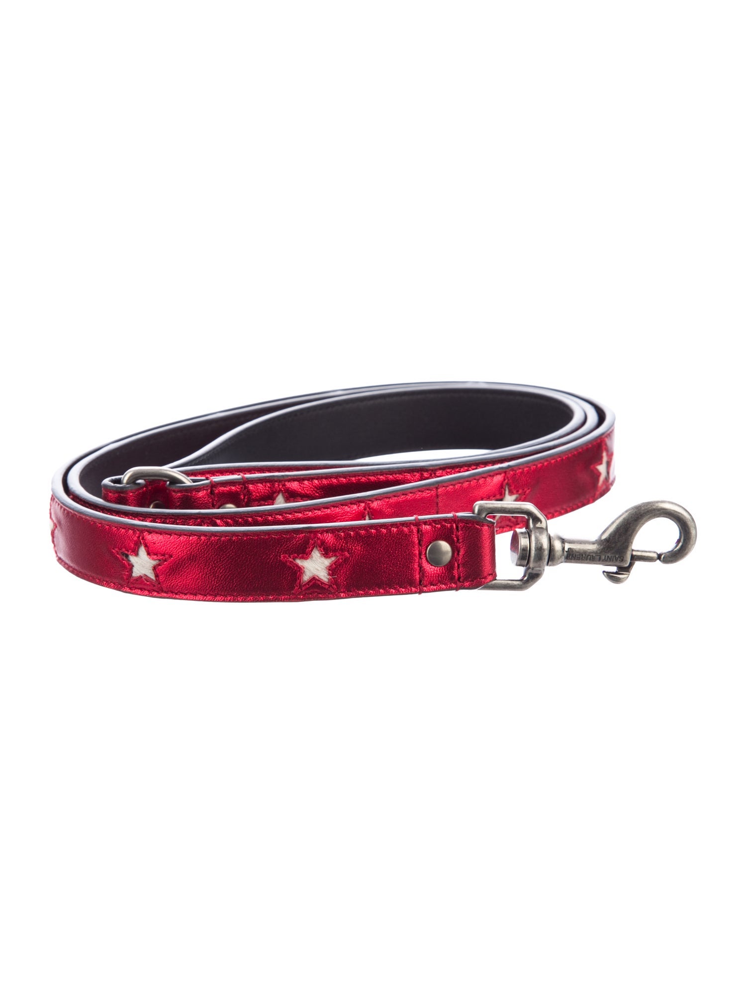 Saint Laurent Stars Pet Leash w/ Tags