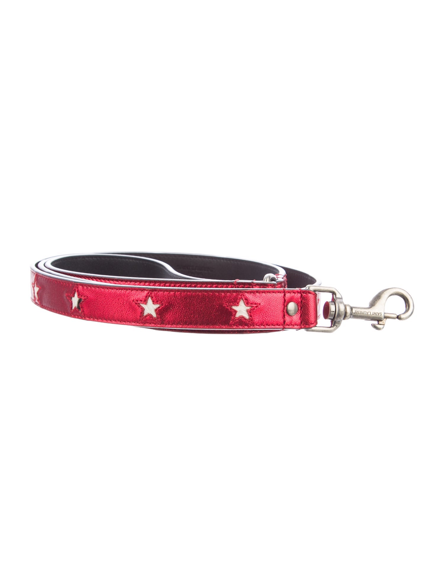 Saint Laurent Stars Pet Leash w/ Tags