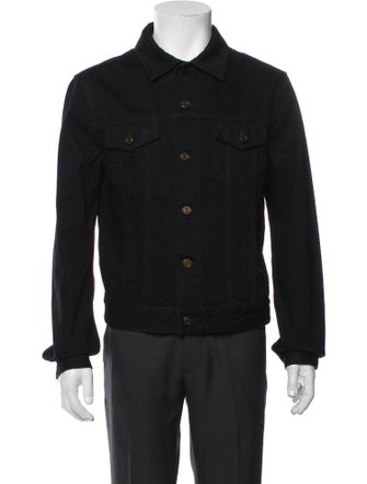 Saint Laurent 2021 Signature Logo Trucker Jacket