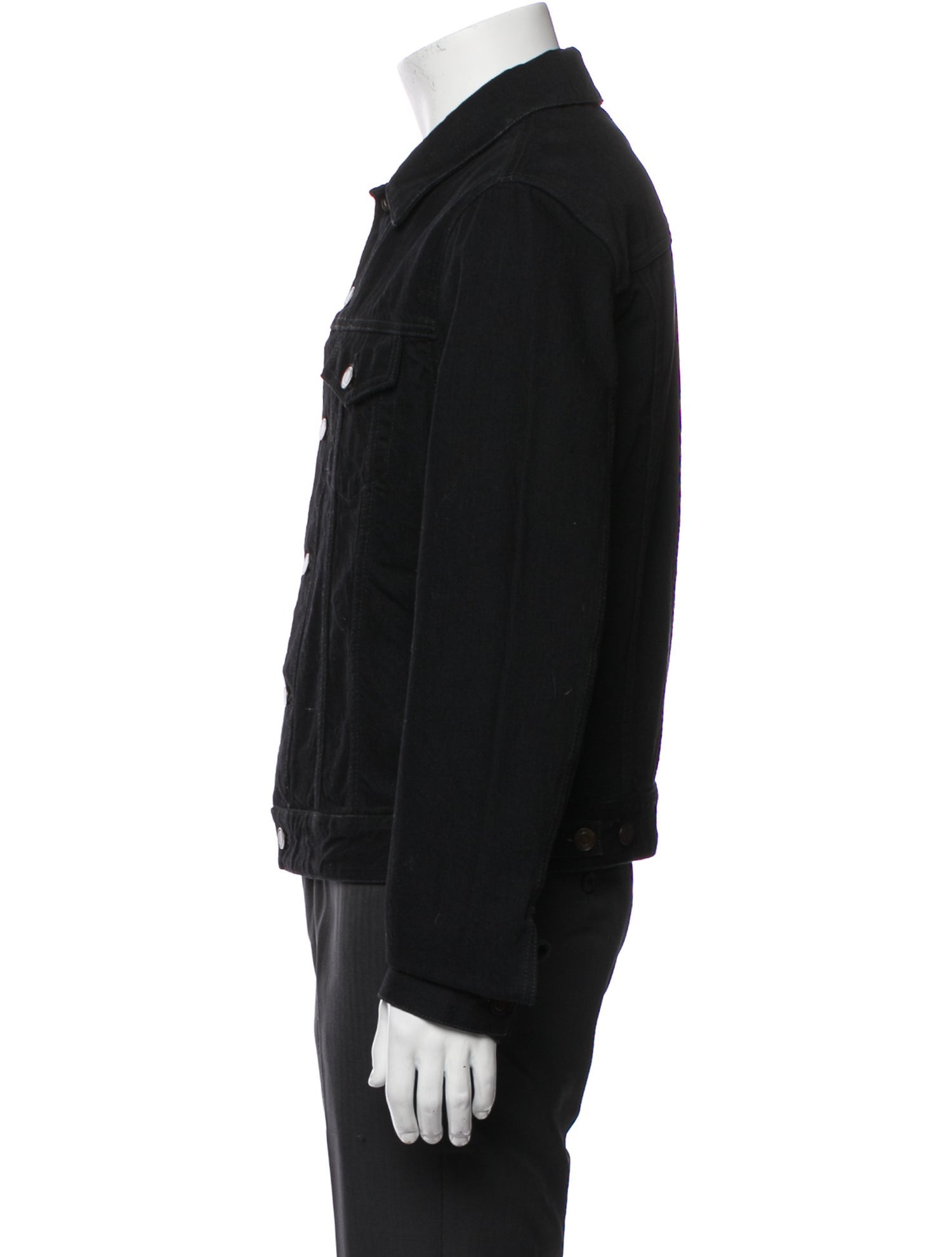 Saint Laurent 2021 Signature Logo Trucker Jacket