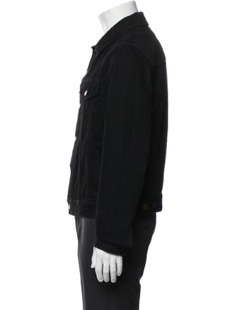 Saint Laurent 2021 Signature Logo Trucker Jacket