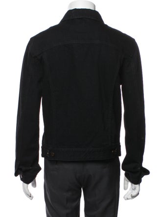 Saint Laurent 2021 Signature Logo Trucker Jacket