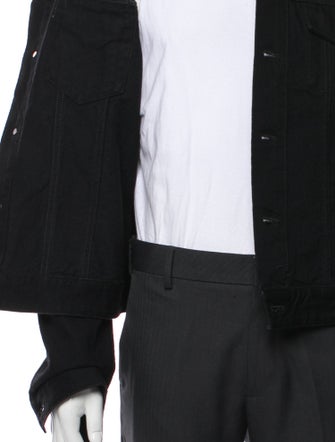 Saint Laurent 2021 Signature Logo Trucker Jacket