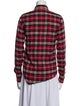 Saint Laurent 2018 Plaid Print Shirt