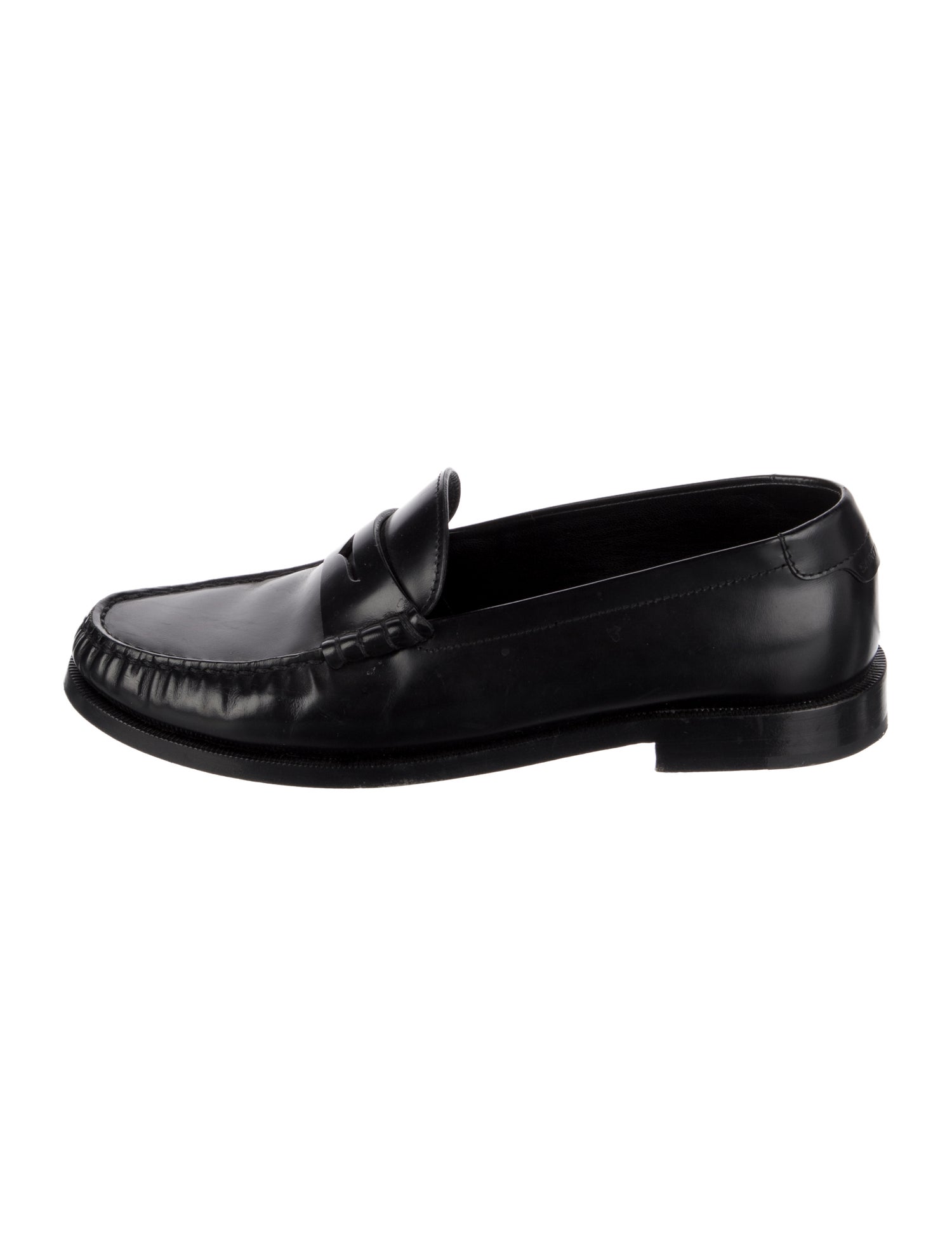 Saint Laurent Leather Loafers