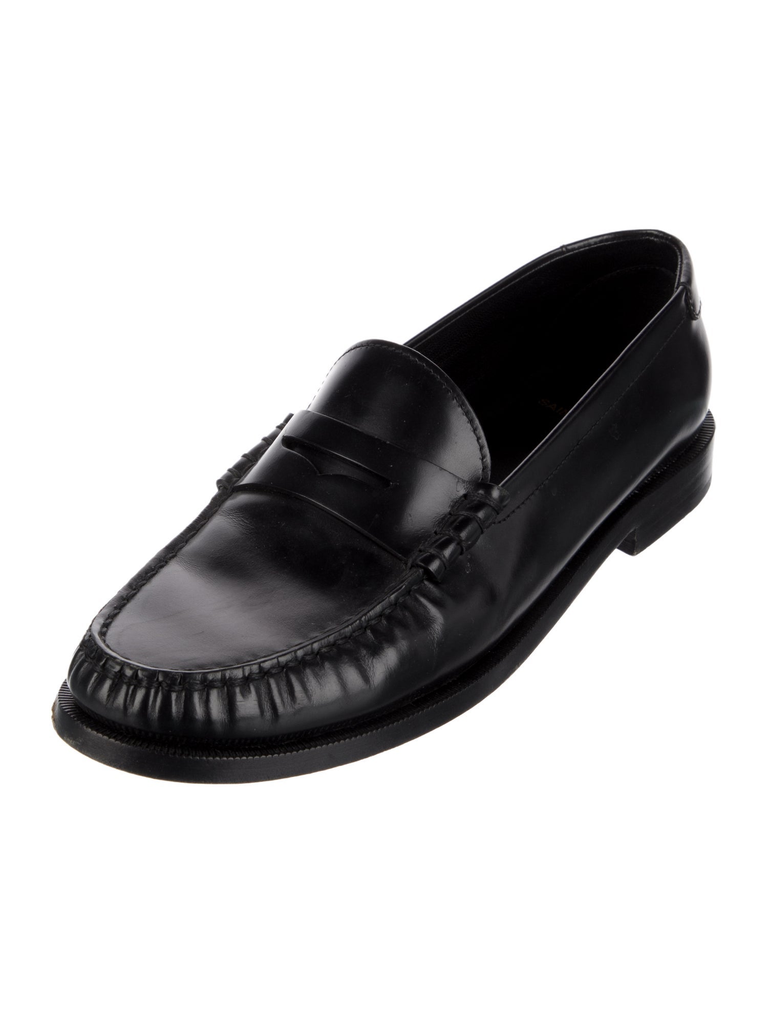 Saint Laurent Leather Loafers