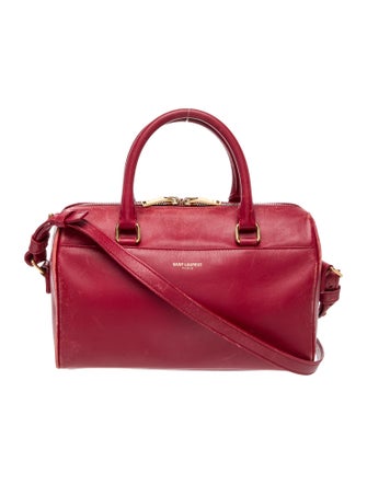 Saint Laurent Leather Duffle Bag Baby