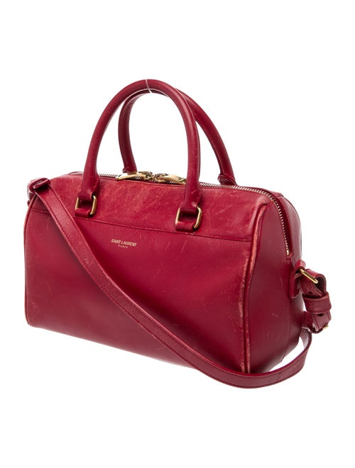 Saint Laurent Leather Duffle Bag Baby