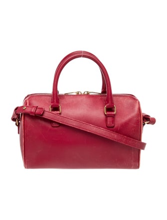 Saint Laurent Leather Duffle Bag Baby