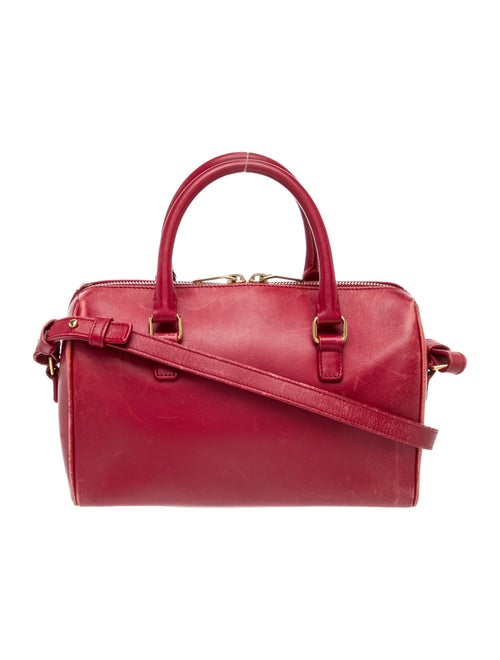 Saint Laurent Leather Duffle Bag Baby