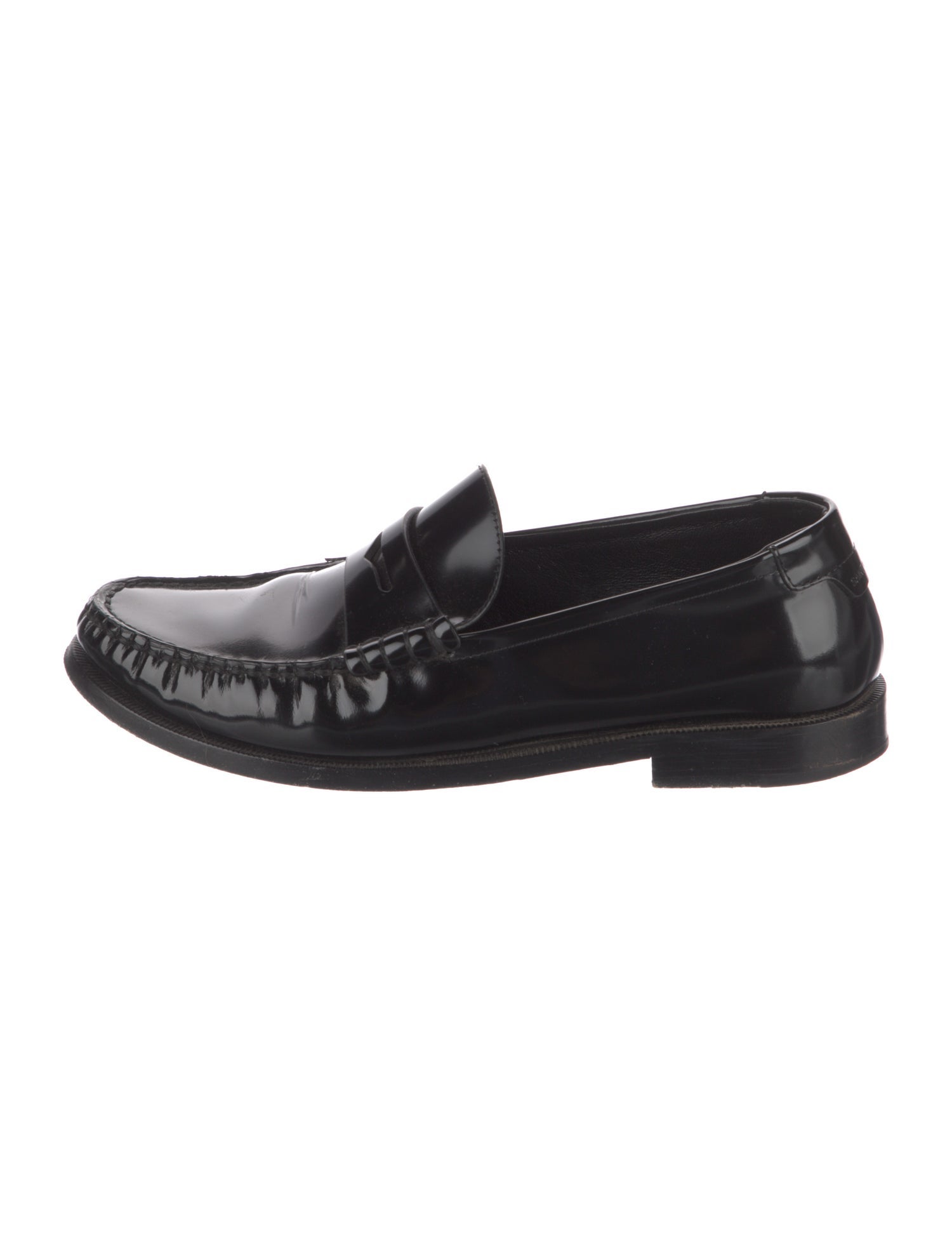 Saint Laurent Patent Leather Loafers