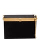 Saint Laurent Satin plexiglass minaudiere