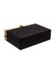 Saint Laurent Satin plexiglass minaudiere
