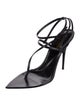 Saint Laurent Leather Slingback Sandals