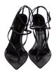 Saint Laurent Leather Slingback Sandals
