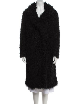 Saint Laurent 2018 Faux Fur Faux Fur Coat