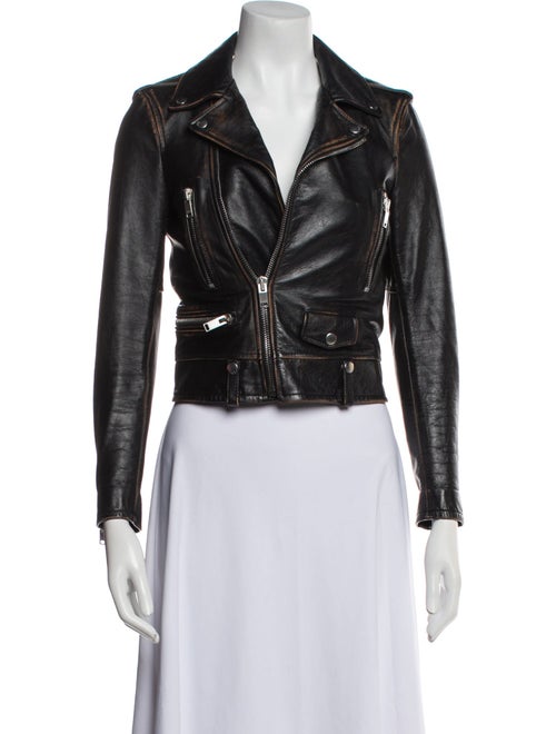 Saint Laurent 2017 Leather Biker Jacket