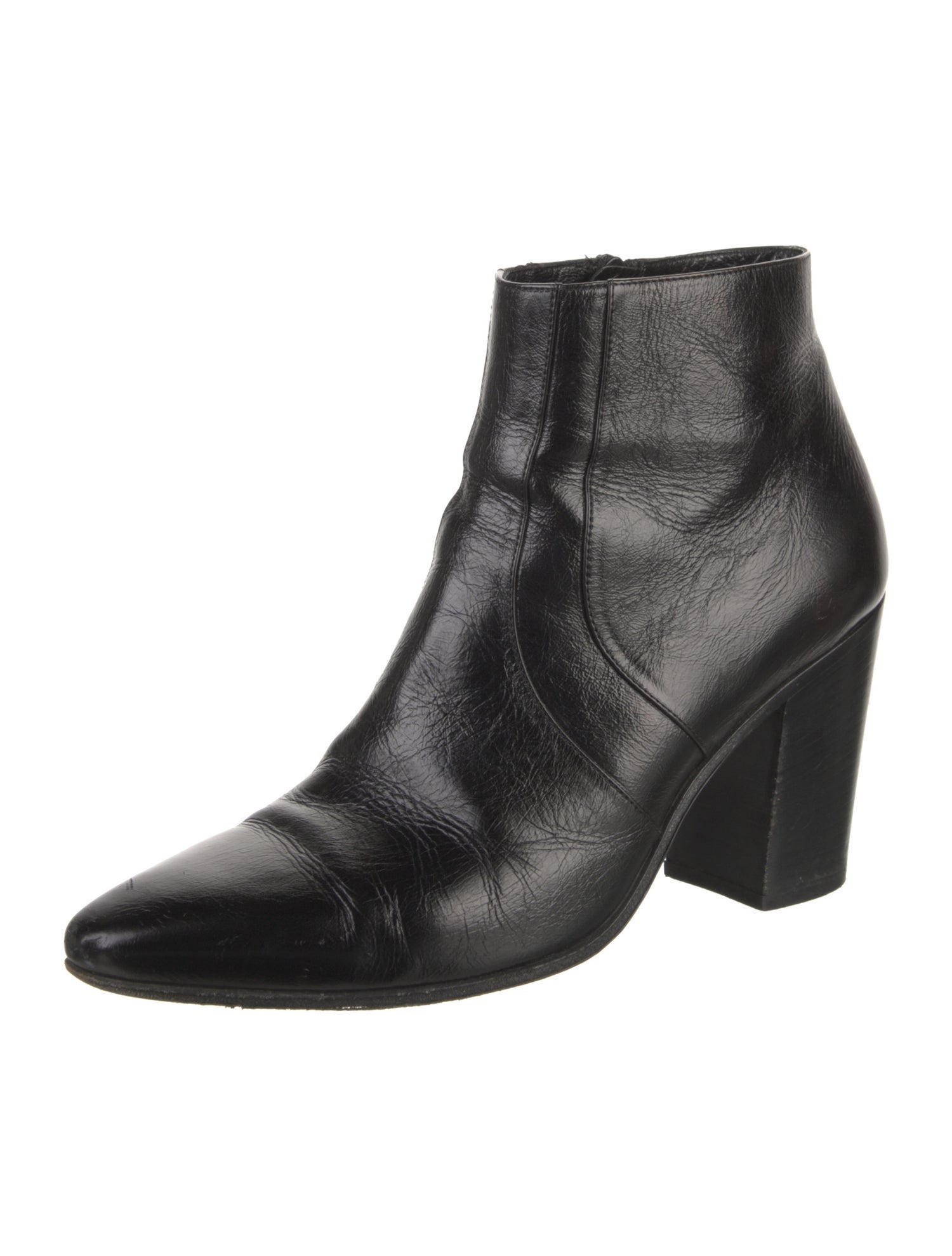 Saint Laurent Leather Boots