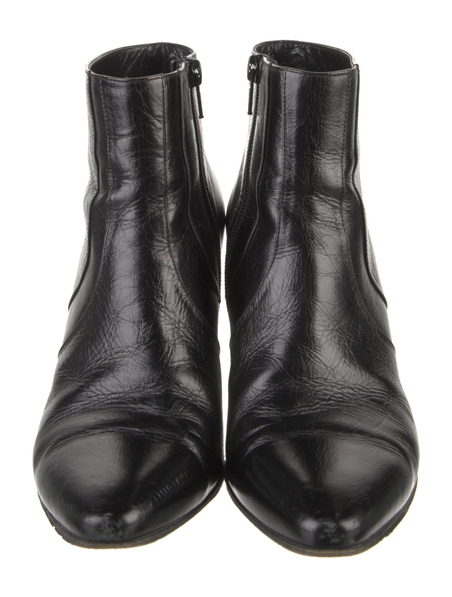 Saint Laurent Leather Boots