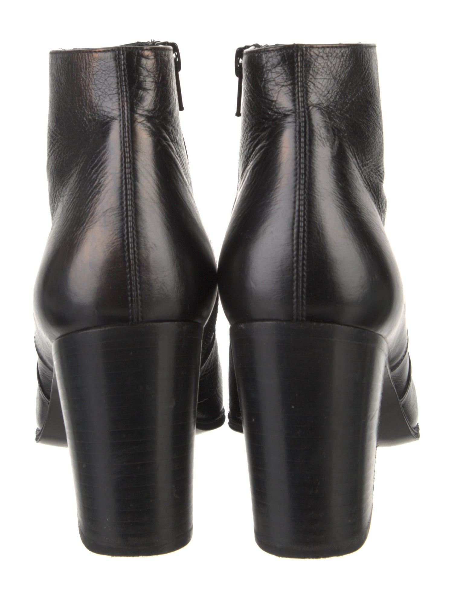 Saint Laurent Leather Boots