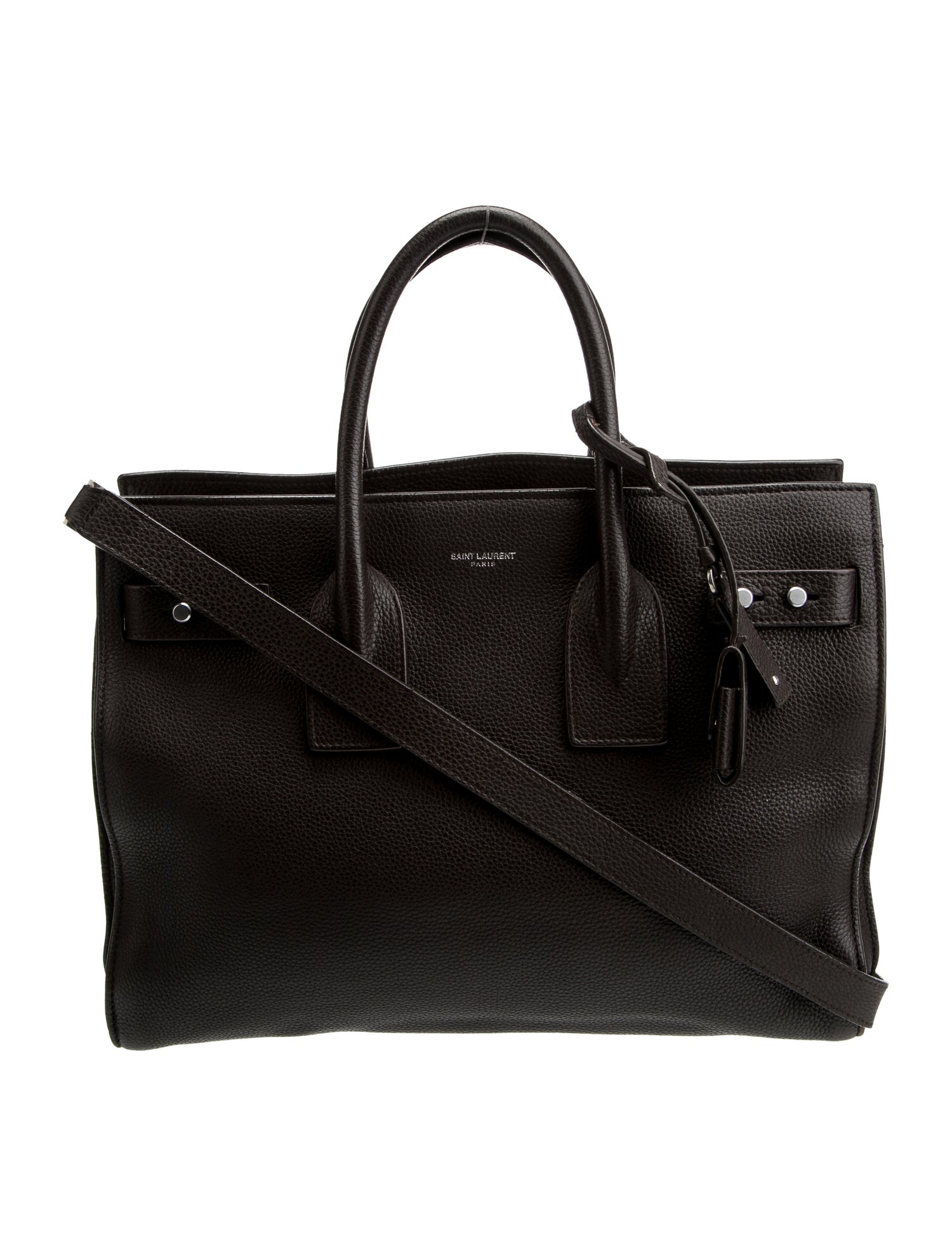 Saint Laurent Leather Sac De Jour Small