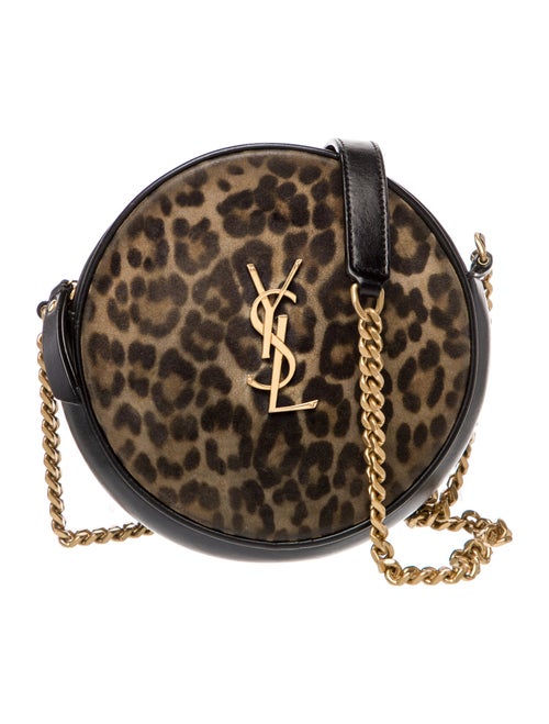 Saint Laurent Leather Round Camera