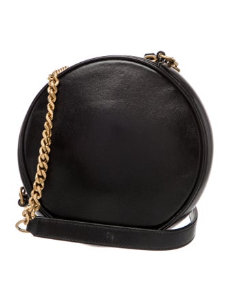 Saint Laurent Leather Round Camera