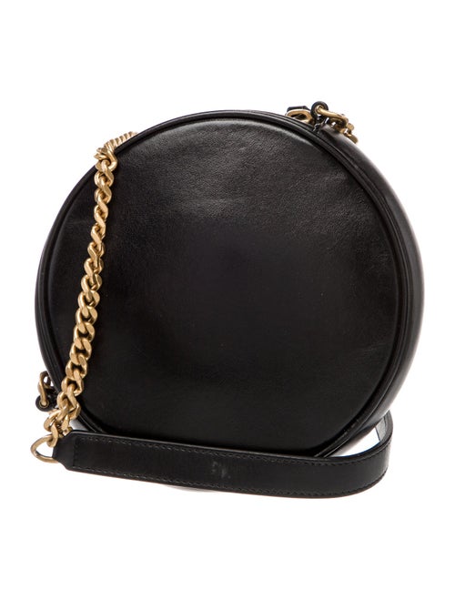 Saint Laurent Leather Round Camera