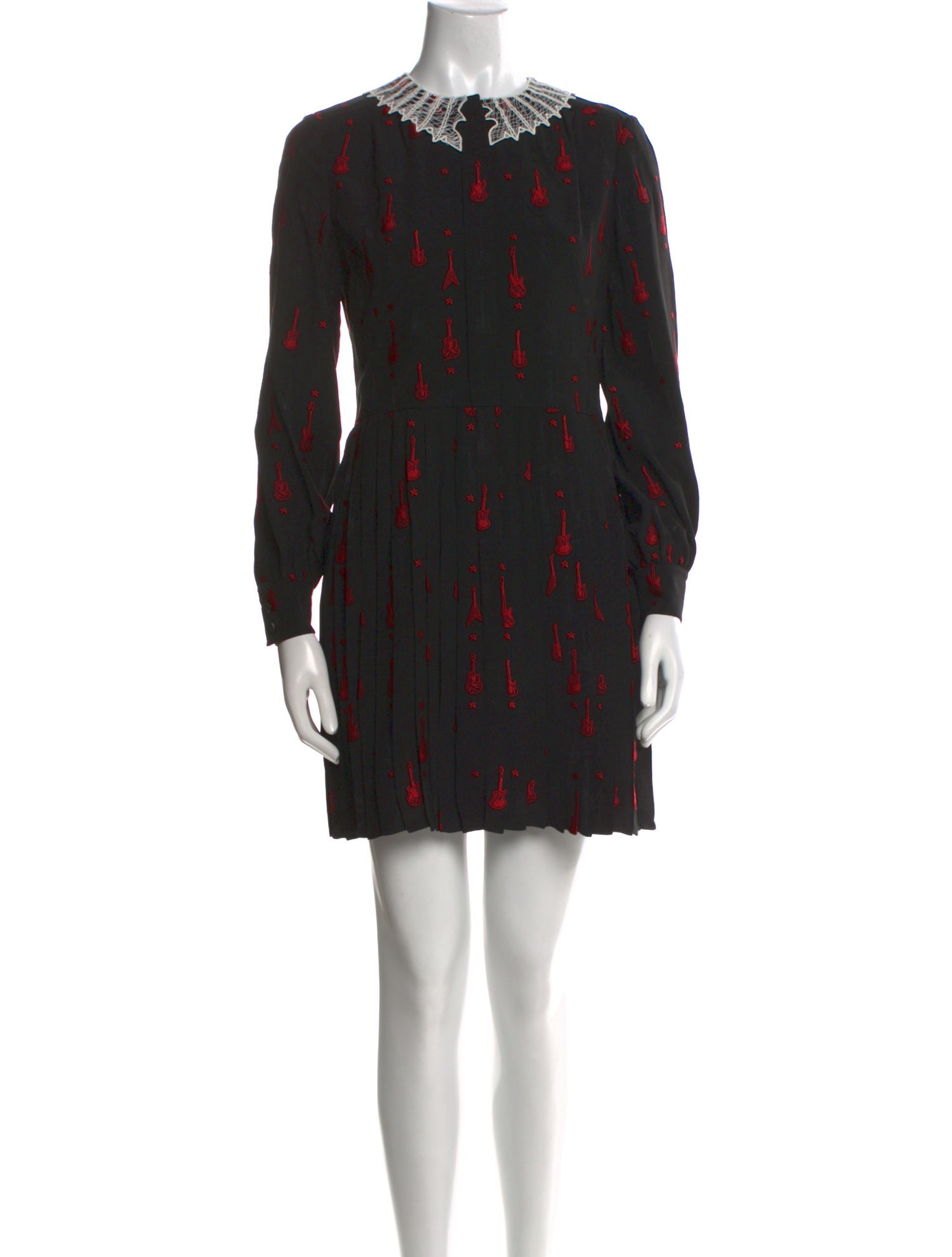 Saint Laurent Printed Mini Dress