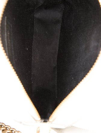 Saint Laurent Quilted Vinyle Round