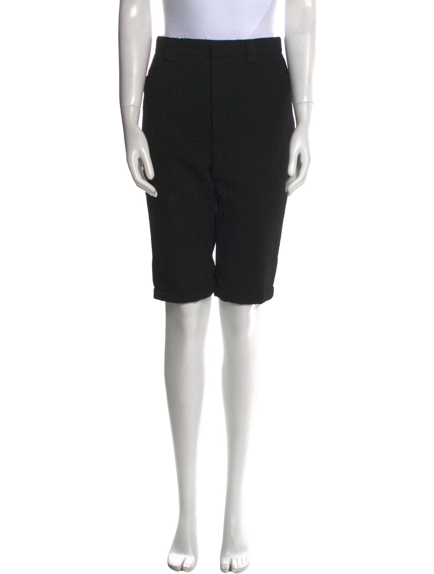 Saint Laurent Wool Knee-Length Shorts