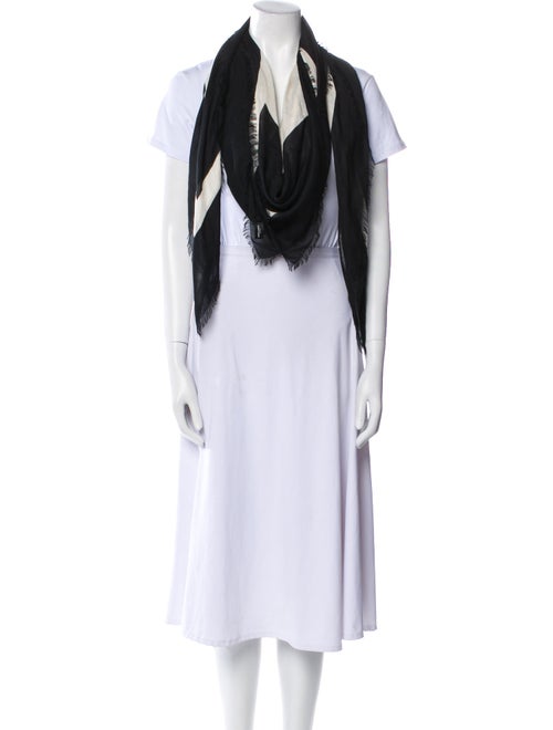 Saint Laurent Striped Scarf