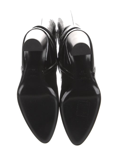 Saint Laurent Patent Leather Boots