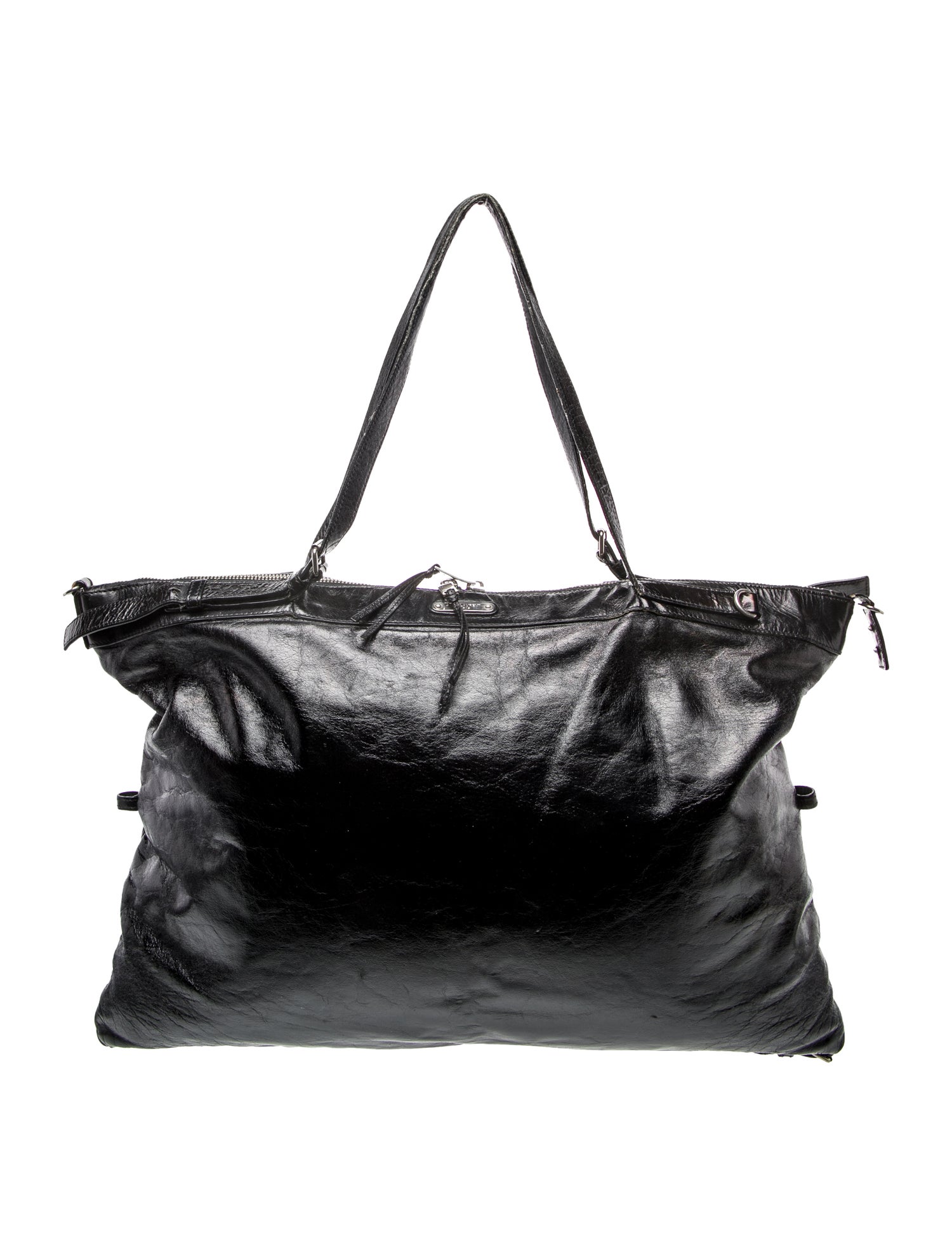 Saint Laurent Leather ID Convertible Bag Large