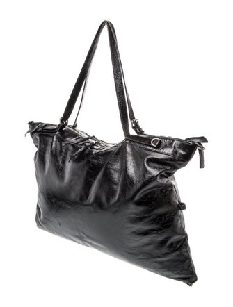 Saint Laurent Leather ID Convertible Bag Large