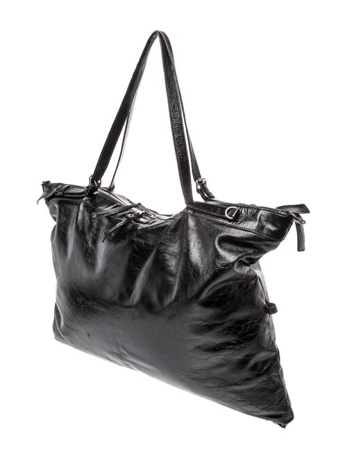 Saint Laurent Leather ID Convertible Bag Large