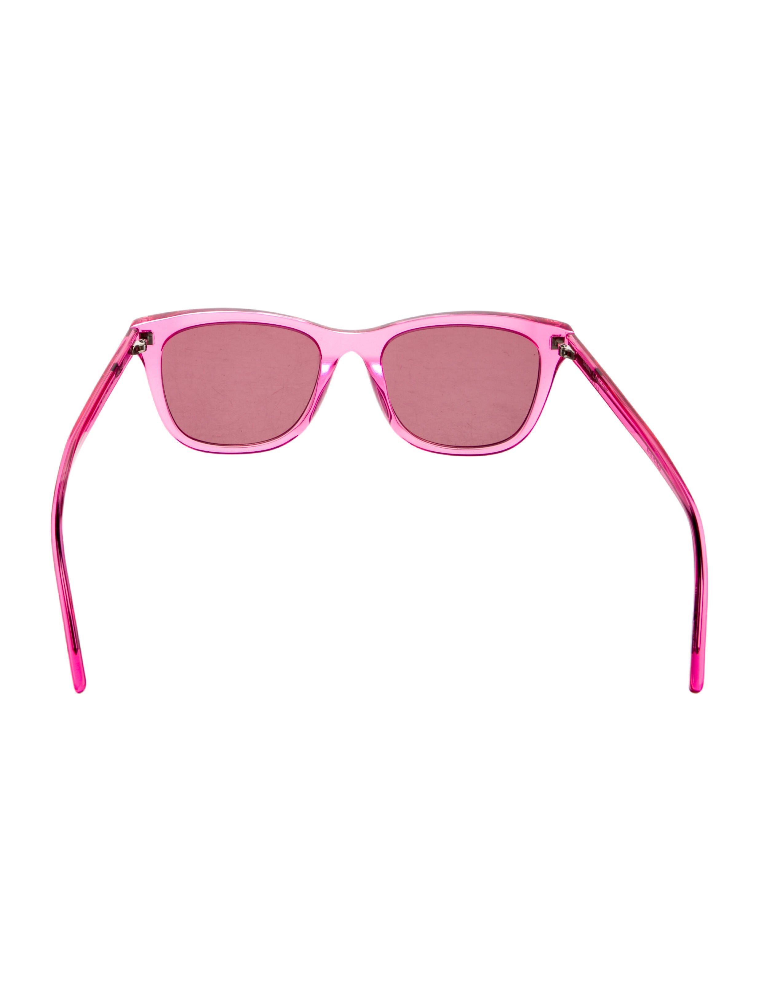 Saint Laurent Wayfarer Mirrored Sunglasses