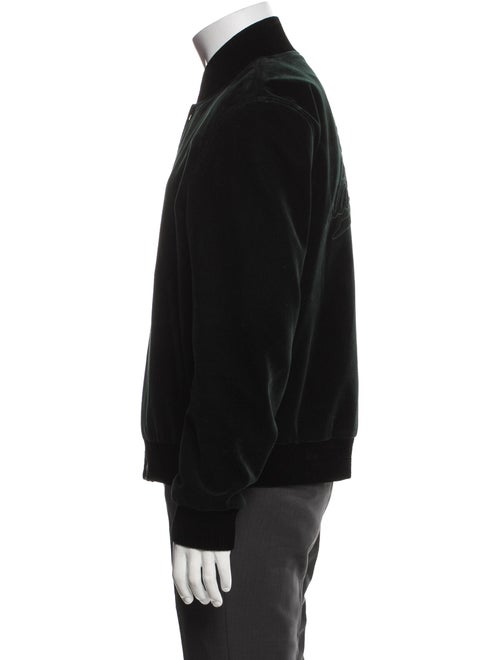 Saint Laurent 2022 Signature Logo Bomber Jacket