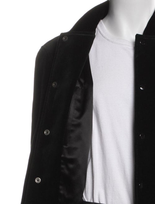 Saint Laurent 2022 Signature Logo Bomber Jacket