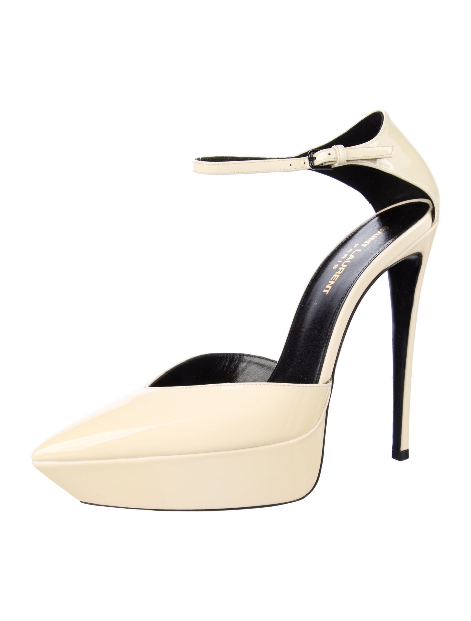 Saint Laurent Patent Leather D'Orsay Pumps