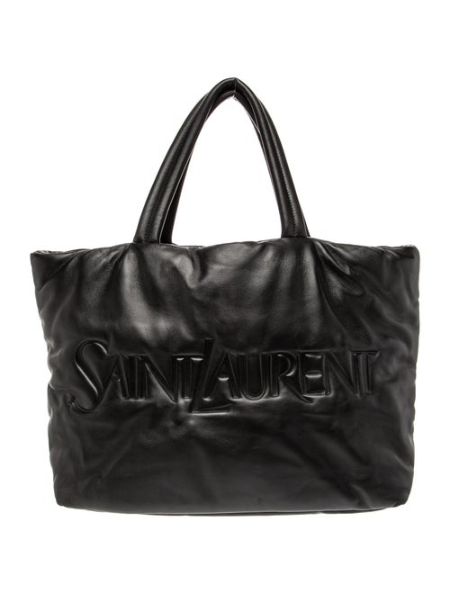 Saint Laurent Leather Tote 2023